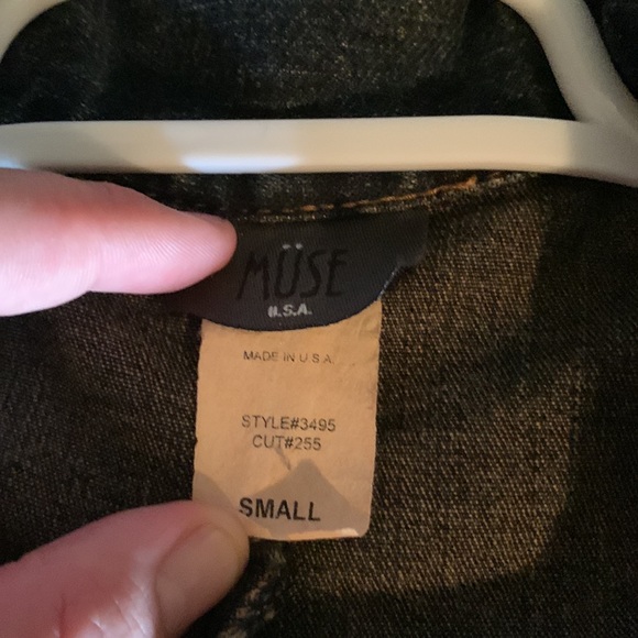 Muse Brand Denim Jacket - Picture 4 of 4